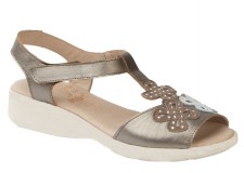 MIBA, COMFORT SANDAL LEATHER MADE IN SPAIN.